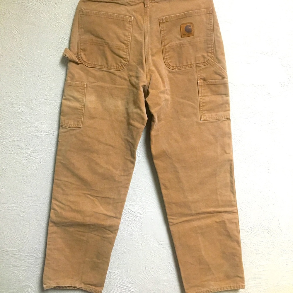Carhartt flannel lined work pant